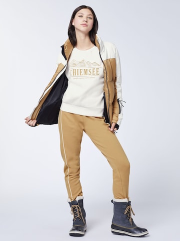 CHIEMSEE Athletic Jacket in Beige