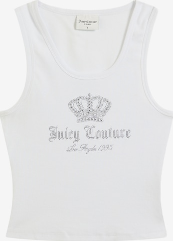 Juicy Couture Top 'Crown' in White: front