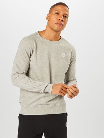 BIDI BADU Athletic Sweatshirt in Grey: front