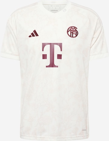 ADIDAS PERFORMANCE - Camisola de futebol 'FC Bayern München 23/24' em branco: frente