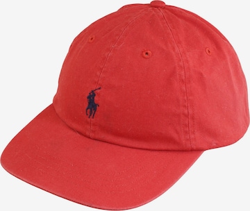 Polo Ralph Lauren Hut oder Mütze One Size in Rot: Vorderseite