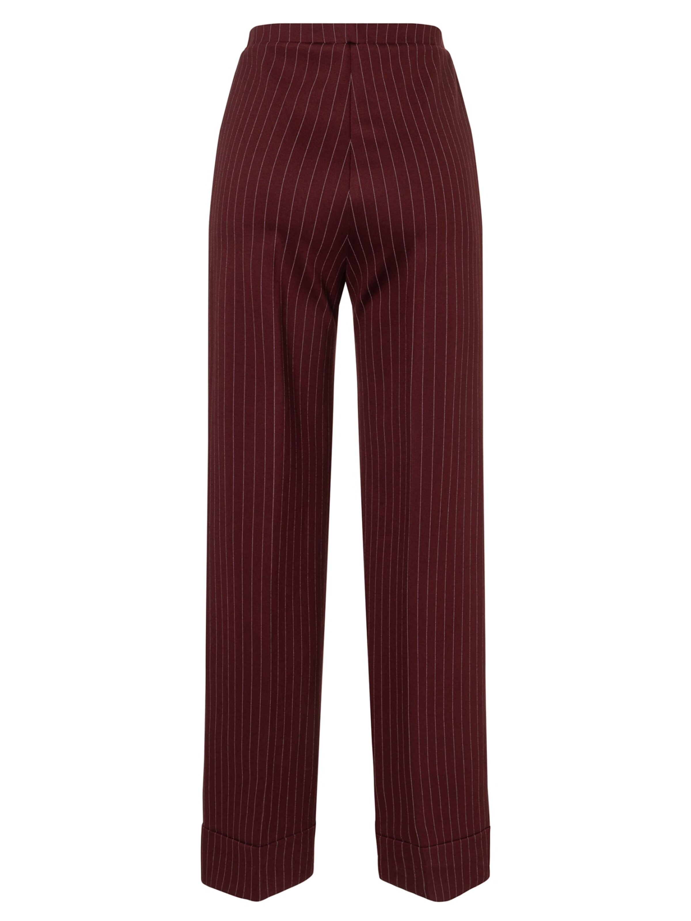 Ana Alcazar Regular Trousers 'Elaya' in Red