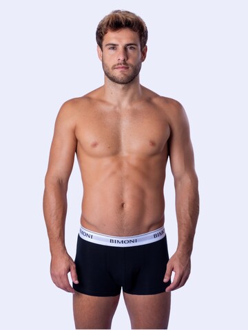 BIMONI Boxershorts in Schwarz: Vorderseite
