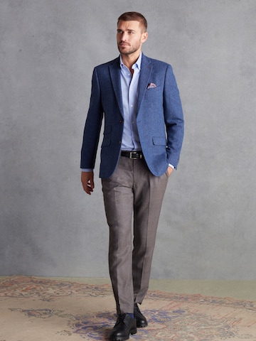 Coupe regular Veste de costume 'Nova Fides' Next en bleu