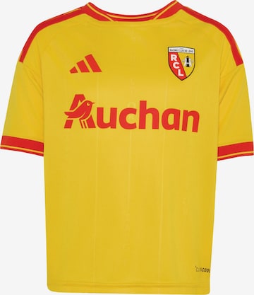 T-Shirt fonctionnel 'RC Lens 26/27' ADIDAS PERFORMANCE en jaune : devant