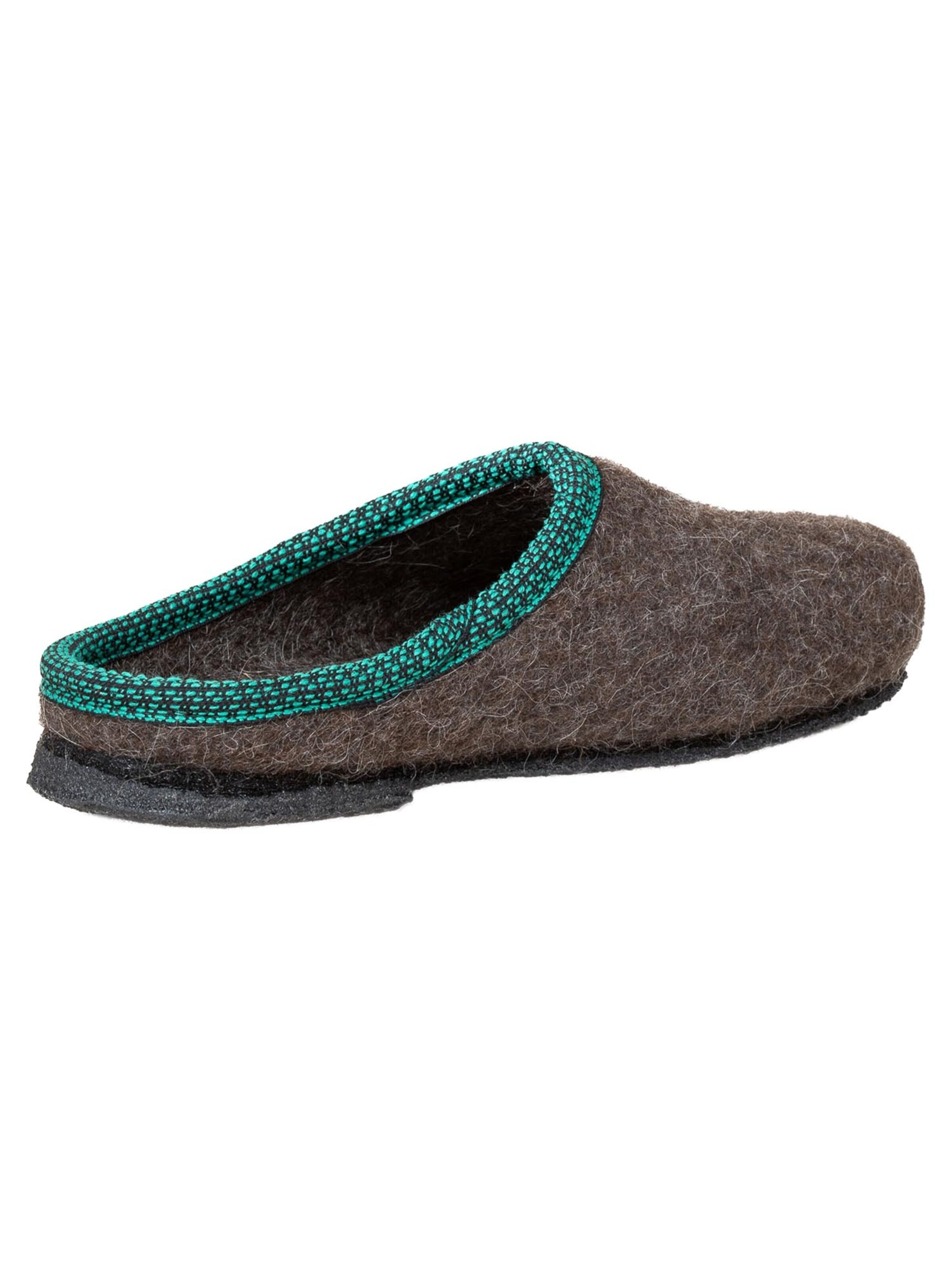 Stegmann Pantolette 'Filz'‌‌‌‌‌‌‌‌‌‌ in Grau