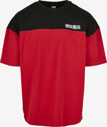 Urban Classics - Camiseta en rojo: frente