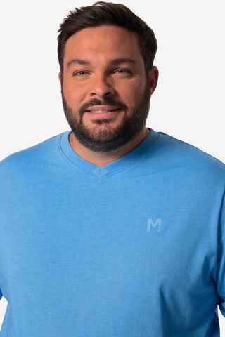 Men Plus T-Shirt in Blau