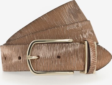 Cintura di b.belt Handmade in Germany in marrone: frontale