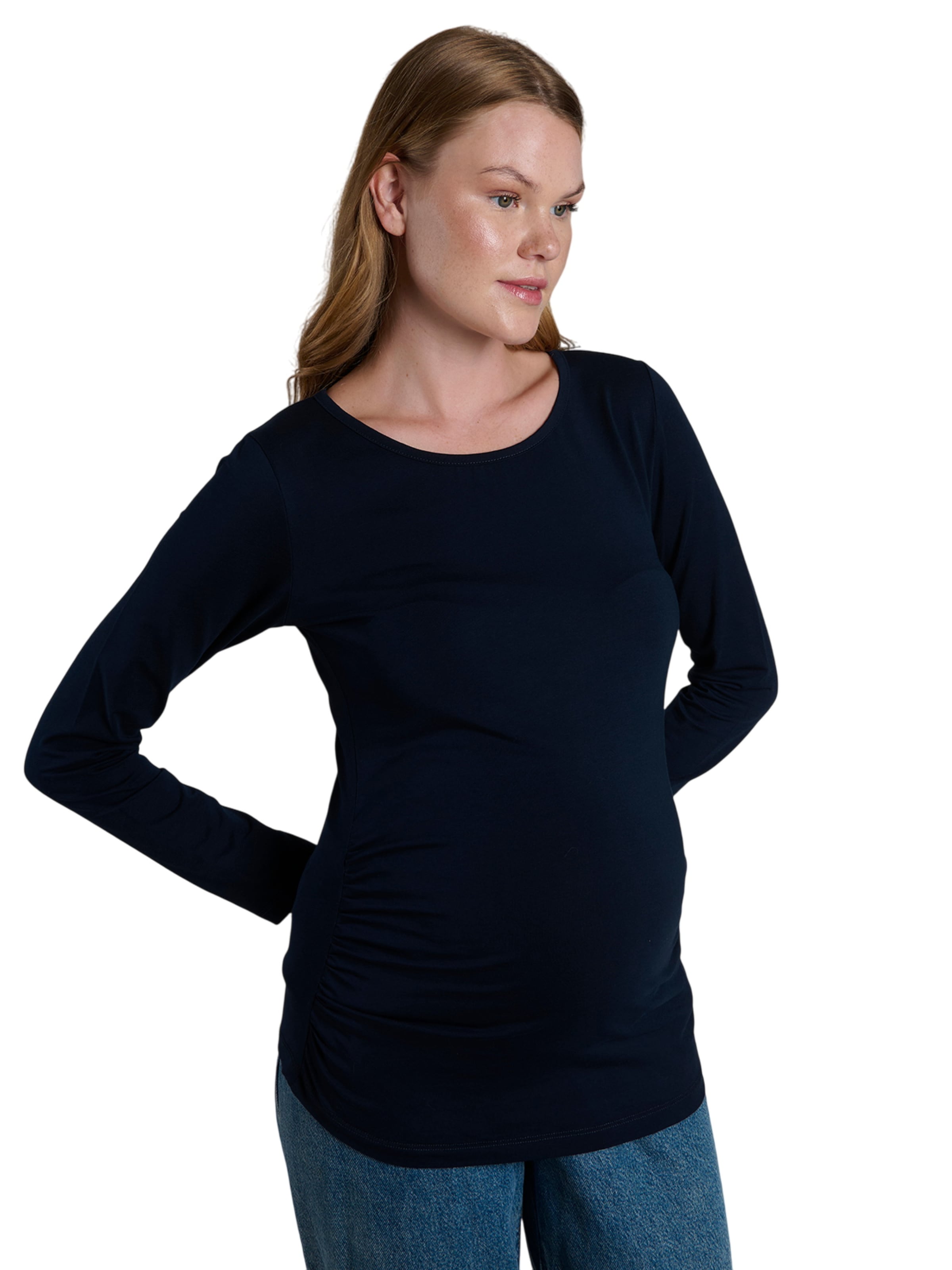 LYN MAMA Blouse in Blue