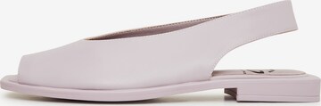 CESARE GASPARI Sandale in Pink: predná strana