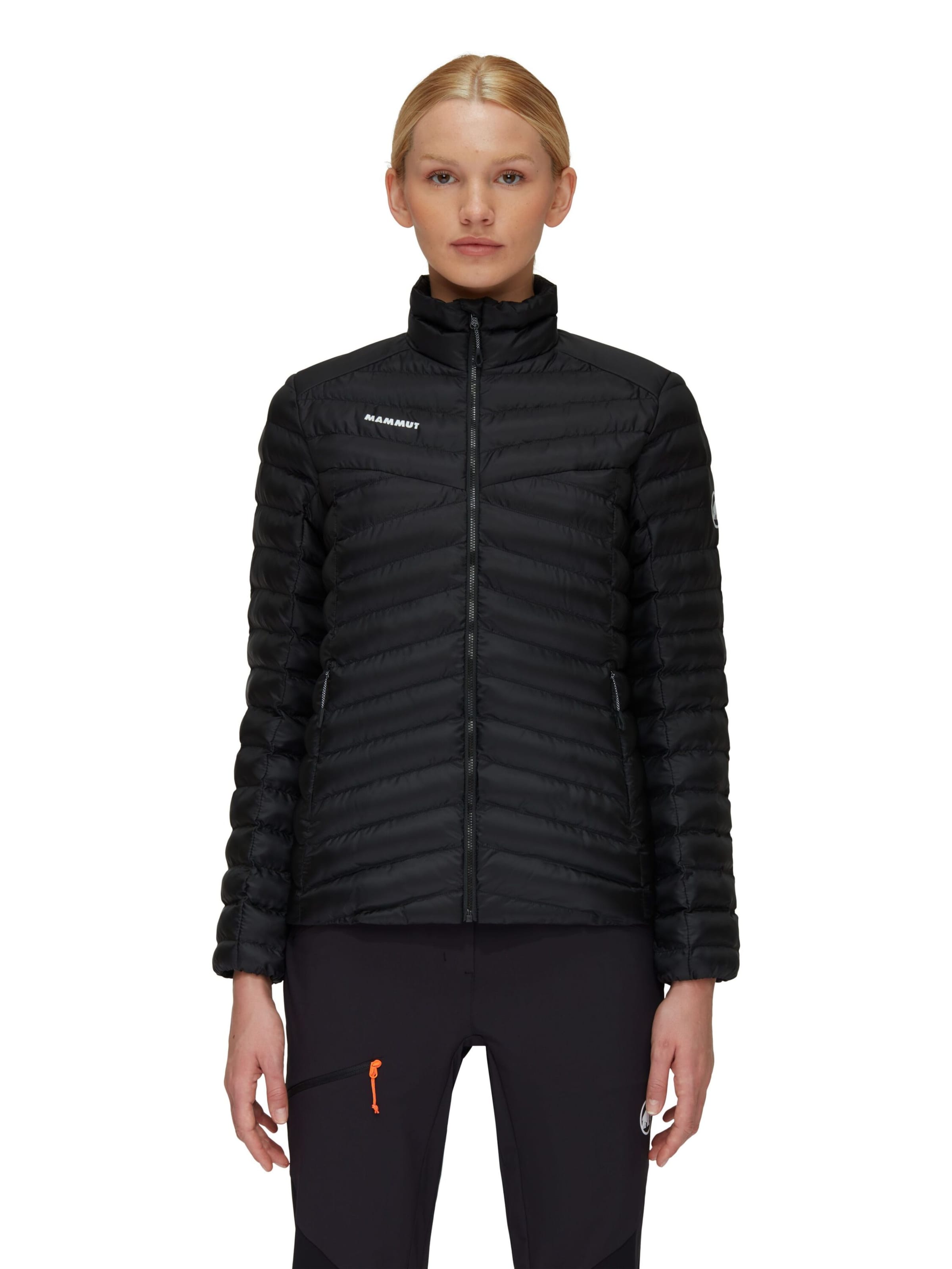 MAMMUT Outdoor Jacket in Black: front
