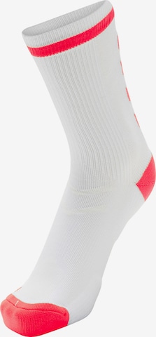 Hummel Athletic Socks 'ELITE INDOOR' in White
