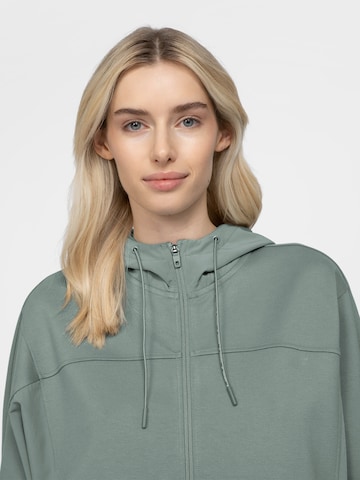 4F Sports sweat jacket 'BLD021' in Green