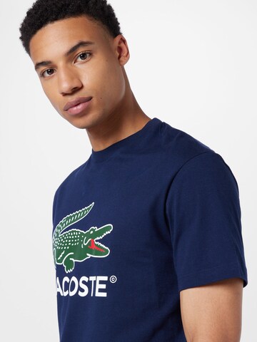 T-Shirt LACOSTE en bleu