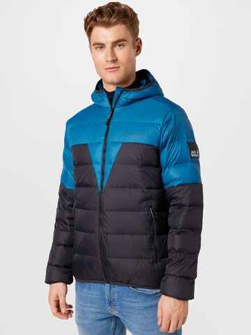 JACK WOLFSKIN Jacke 'Tundra' in Blau: predná strana