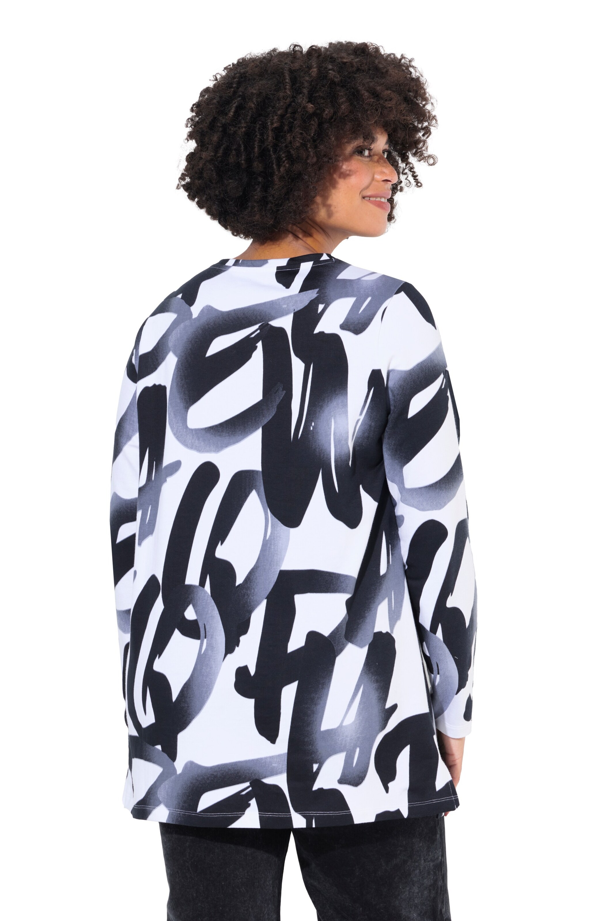 Sweat-shirt Angel of Style en blanc