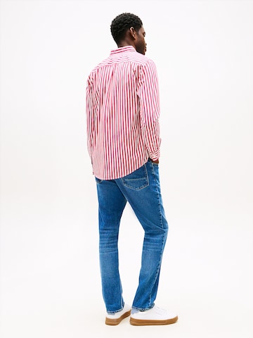 TOMMY HILFIGER Regular Fit Hemd 'Flex' in Pink