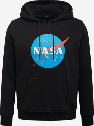 Sweat-shirt 'Nasa' Mister Tee en noir : devant