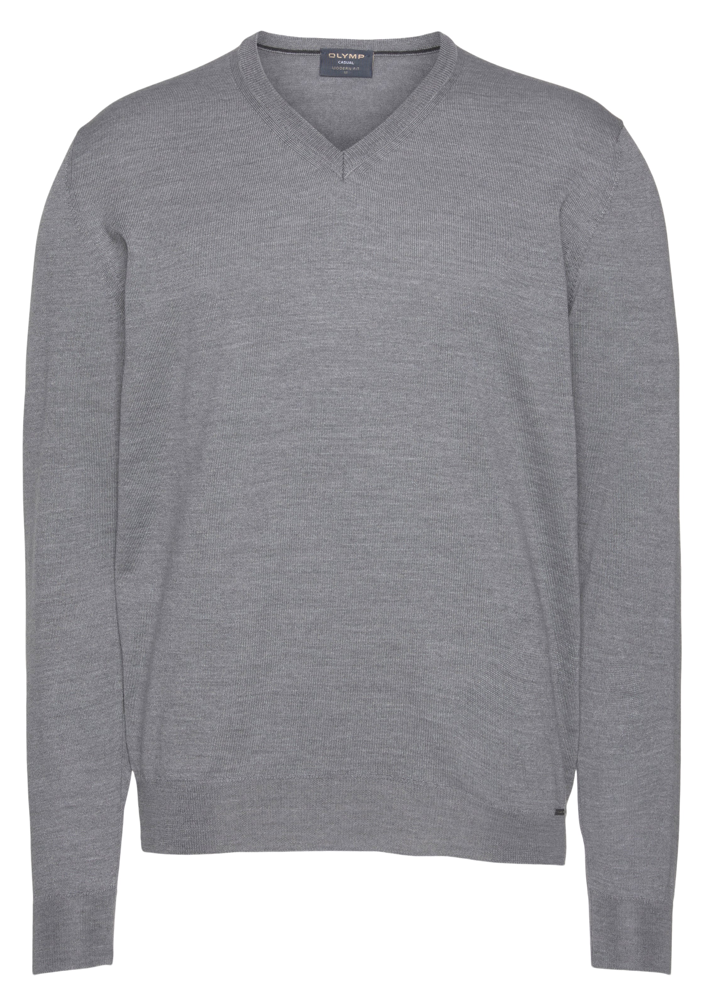 OLYMP Pullover in Grau: Vorderseite