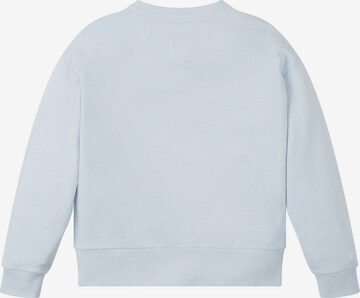 Sweat-shirt TOM TAILOR en bleu