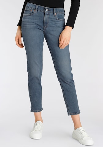 LEVI'S ® Обычный Джинсы 'Mid Rise Boyfriend' в Синий: спереди