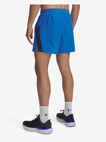 UNDER ARMOUR Sportshorts 'Launch 5' in Blau