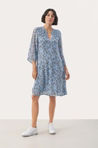 Robe 'Elka' Part Two en bleu