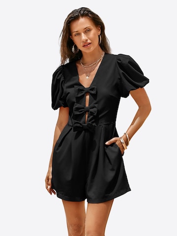 Salopeta de la Imily Bela pe negru: față