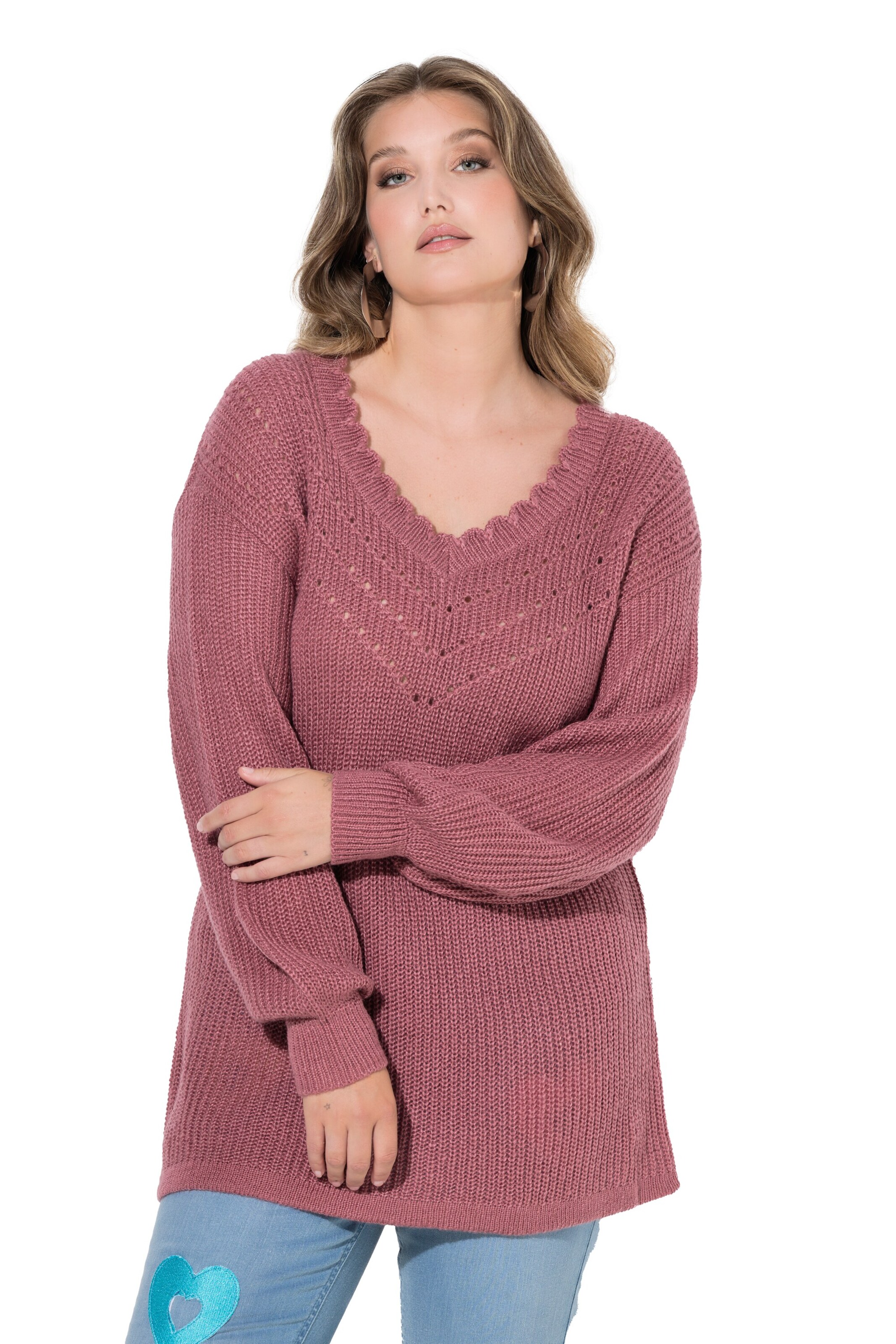 MIAMODA Pullover in Pink: Vorderseite