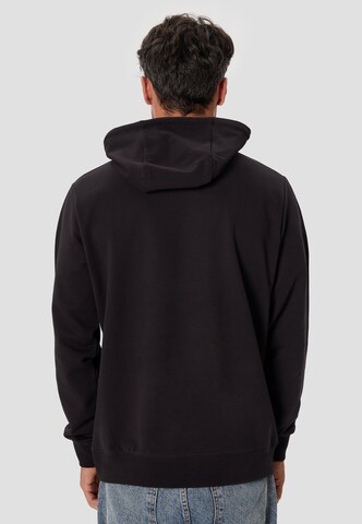 Oldskull Kapuzensweatshirt 'Retro Japan City' in Schwarz