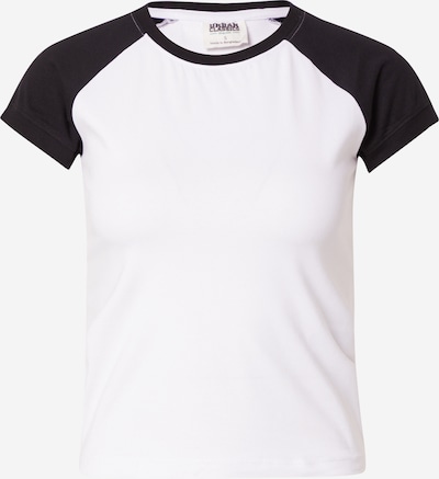 Urban Classics T-shirt en noir / blanc, Vue avec produit