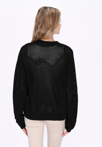 Usha Strickjacke in Schwarz