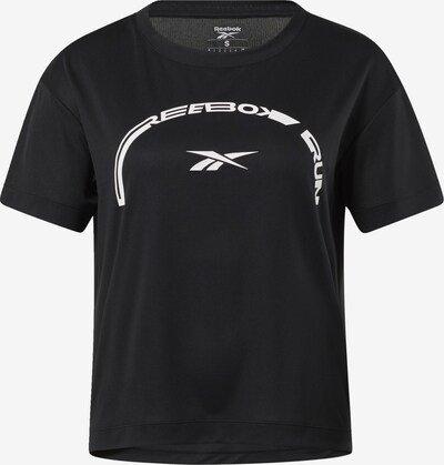 Reebok Sport Funktionsbluse i sort / hvid, Produktvisning