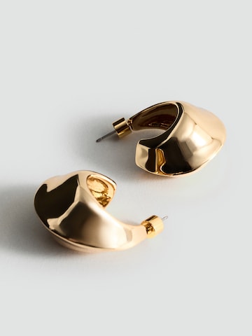 MANGO Earrings 'DAVINIA' in Gold