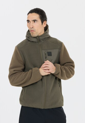 Whistler Fleecejacke 'Makaloo' in Grün: Vorderseite