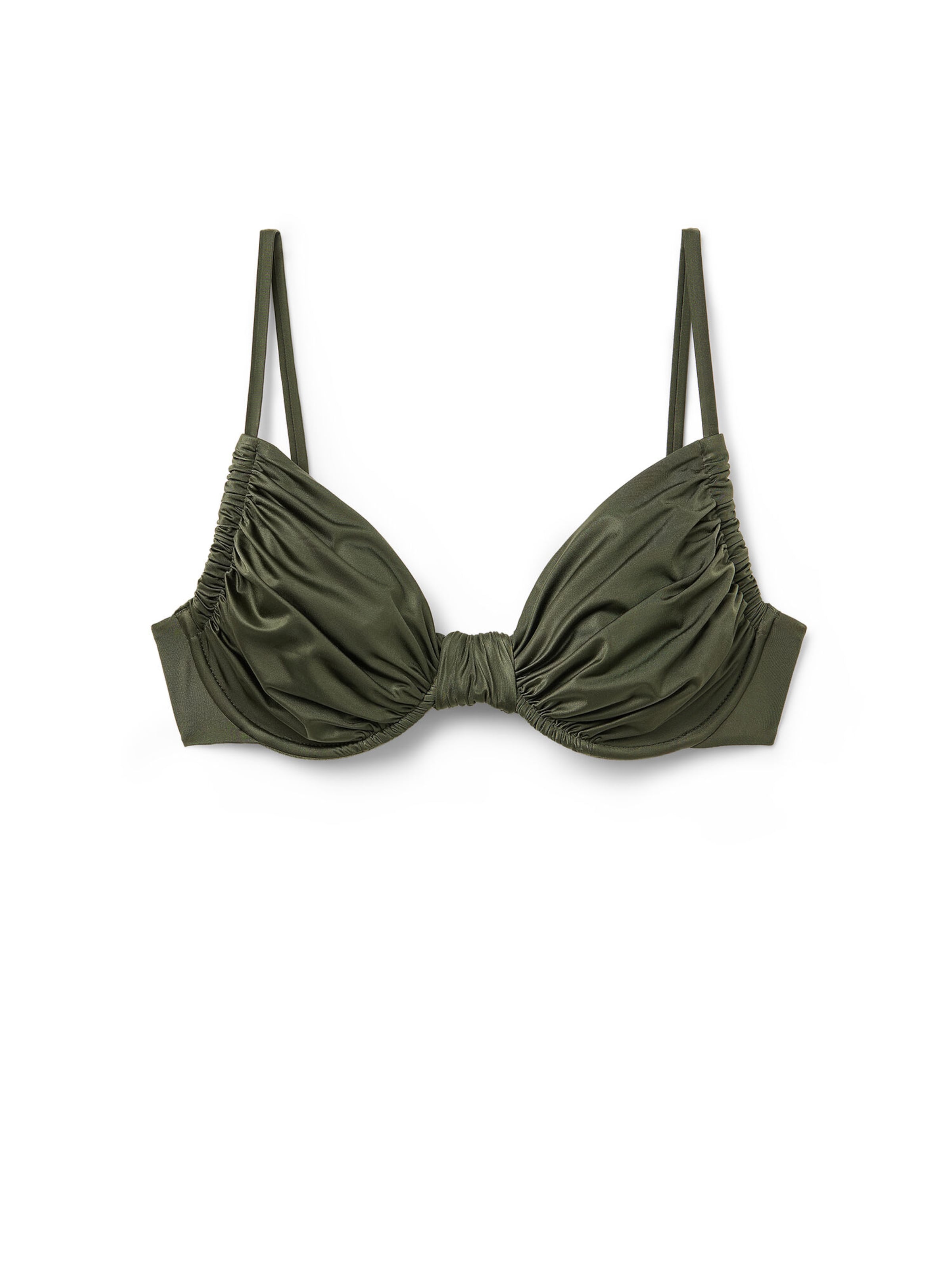 CALZEDONIA BIKINI OBERTEILE in dunkelgrün, Produktansicht