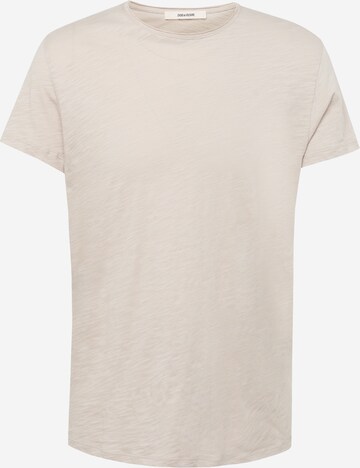T-Shirt 'TOBY' Zadig & Voltaire en beige : devant