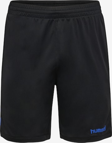 Regular Pantalon de sport 'Blaze Club 26' Hummel en noir : devant
