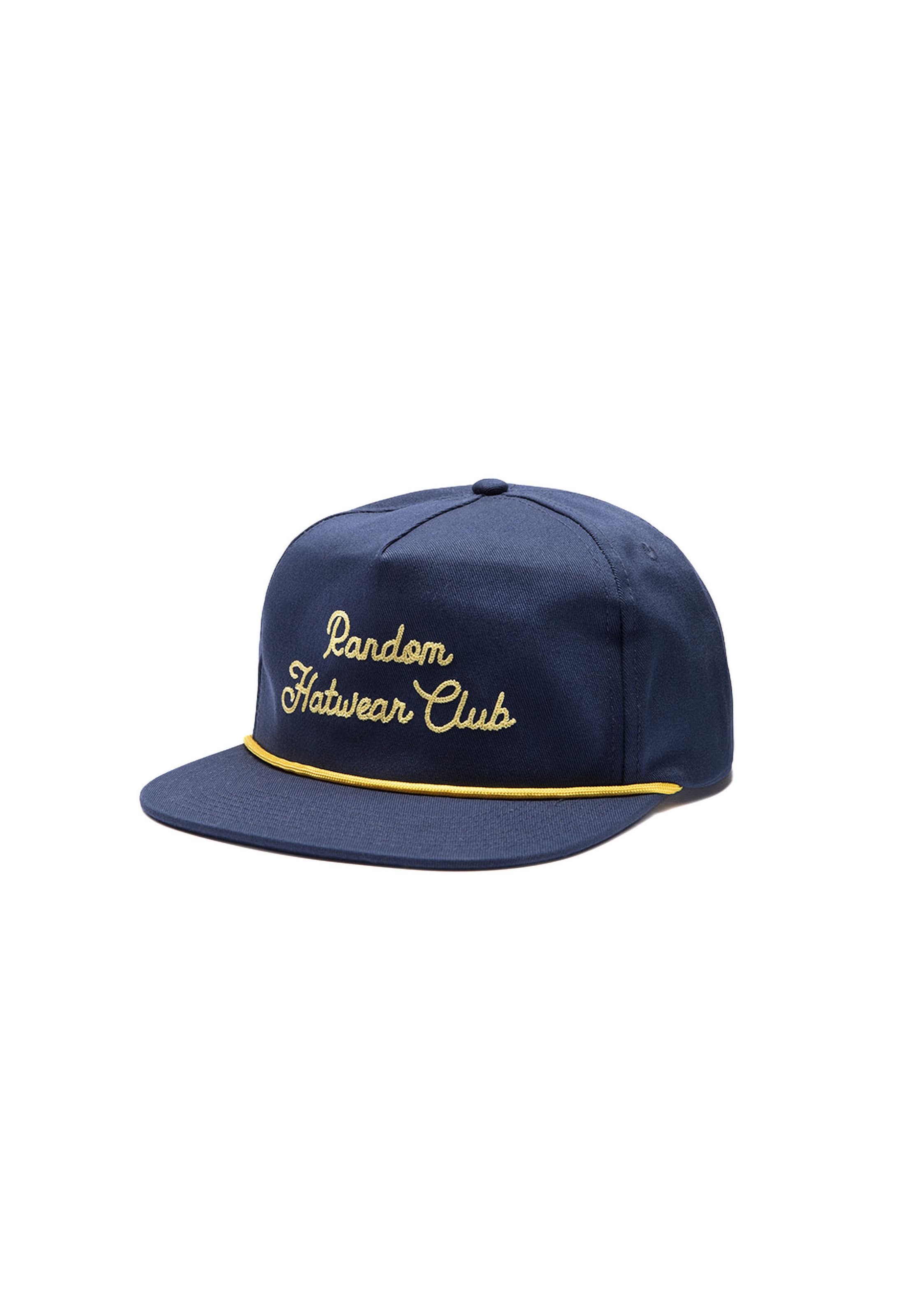 Casquette 'SOCIETY' Hatline Lab en bleu : devant