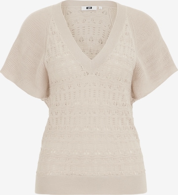 WE Fashion Pullover in Beige: predná strana