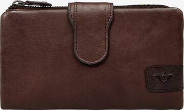 VOi Wallet 'Dakota' in Brown: front