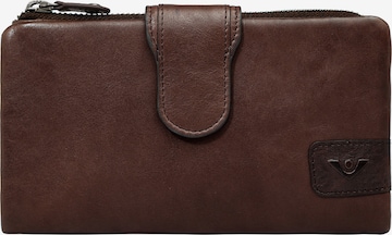 VOi Wallet 'Dakota' in Brown: front