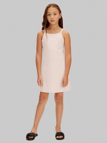 Calvin Klein Jeans Jurk 'Punto Milano' in Wit