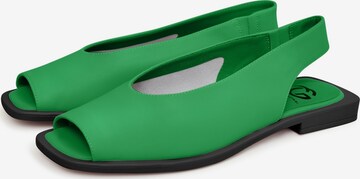 CESARE GASPARI Sandals in Green