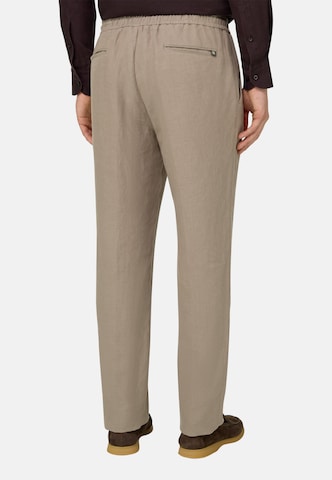 Effilé Pantalon à pince 'City' Boggi Milano en gris