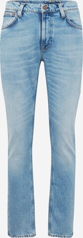 Nudie Jeans Co Slimfit Jeans 'Lean Dean' in Blauw: voorkant