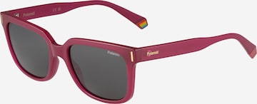 Polaroid Zonnebril '6191/S' in Roze: voorkant