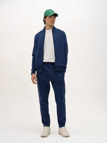 Rockupy Sweatjacke 'Yalle'‌‌‌‌‌ in Blau