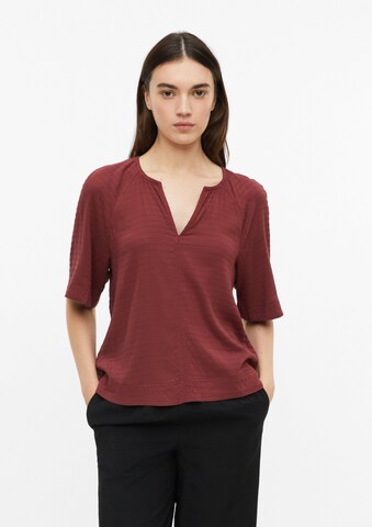 s.Oliver Blouse in Rood: voorkant